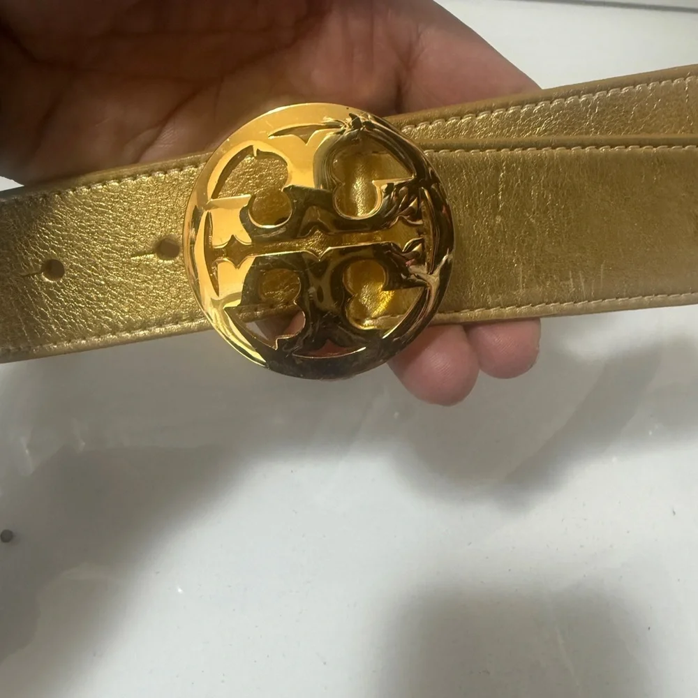 Gold Women's Belt - Picture 7 of 16